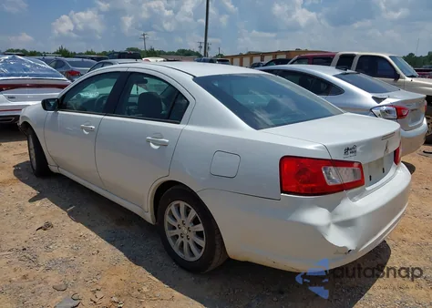 2012 Mitsubishi Galant Fe из США, поврежденный, VIN 4A32B2FF7CE018641